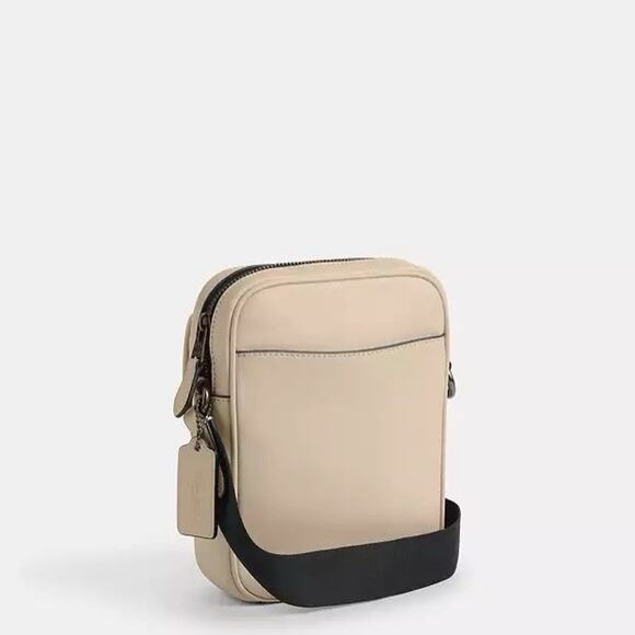 NWT Coach Turnlock Crossbody Bag Leather Qb/IVORY CAJ31 - Picture 9 of 10